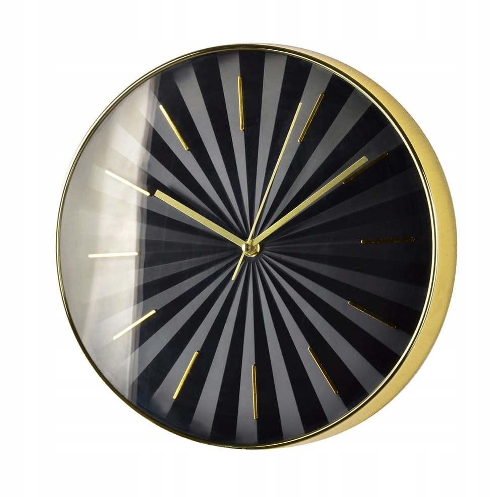 

Zegar ścienny nowoczesny 30 cm złoty