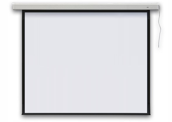 Ekran projekcyjny elektryczny ścienny z pilotem Automat 175x236 cm 120 cali