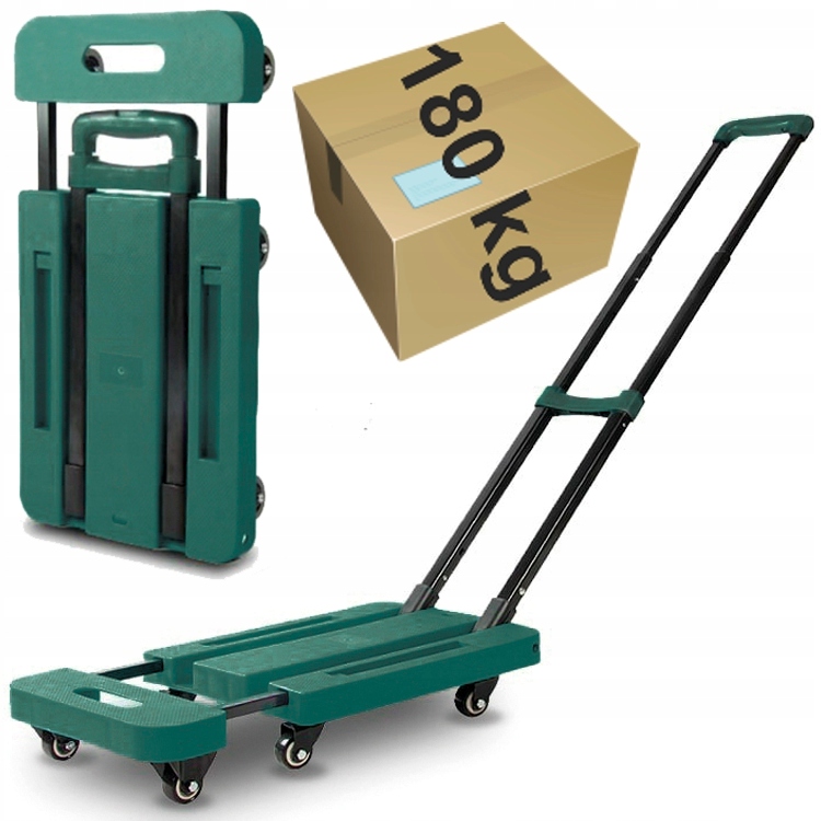 

Wózek transportowy platformowy składany 180kg