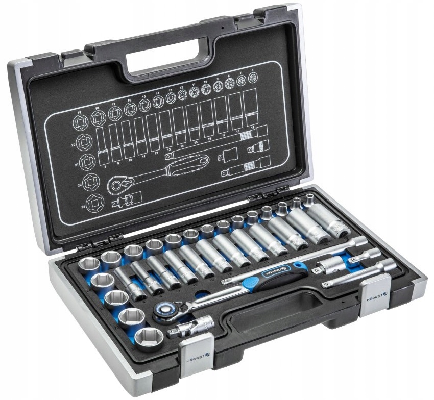 Набор инструментов 36 шт. Hoegert Техник