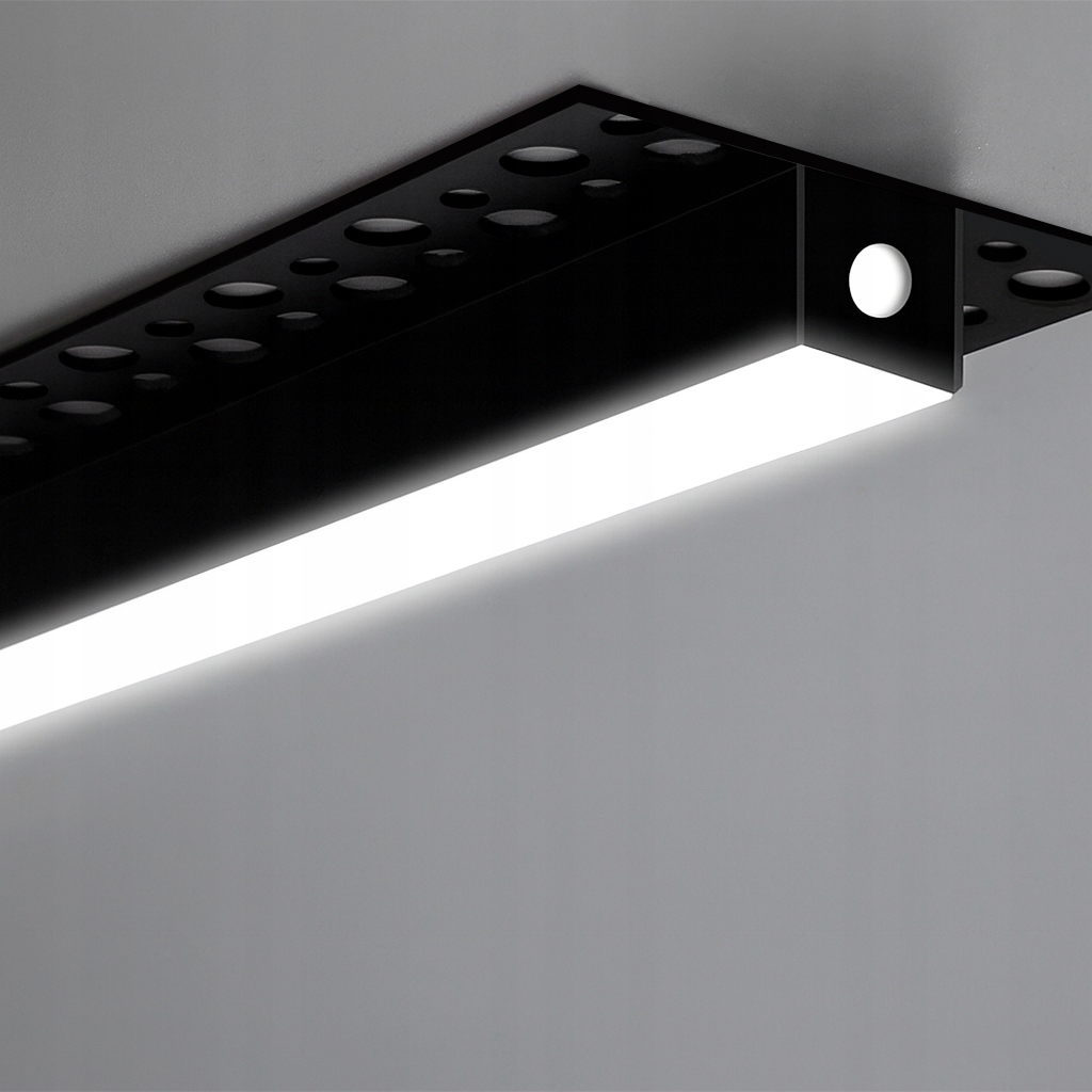 Profil LED aluminiowy do płyt GK gipsowych Natynkowy 2m regips szeroki Marka SuperLED