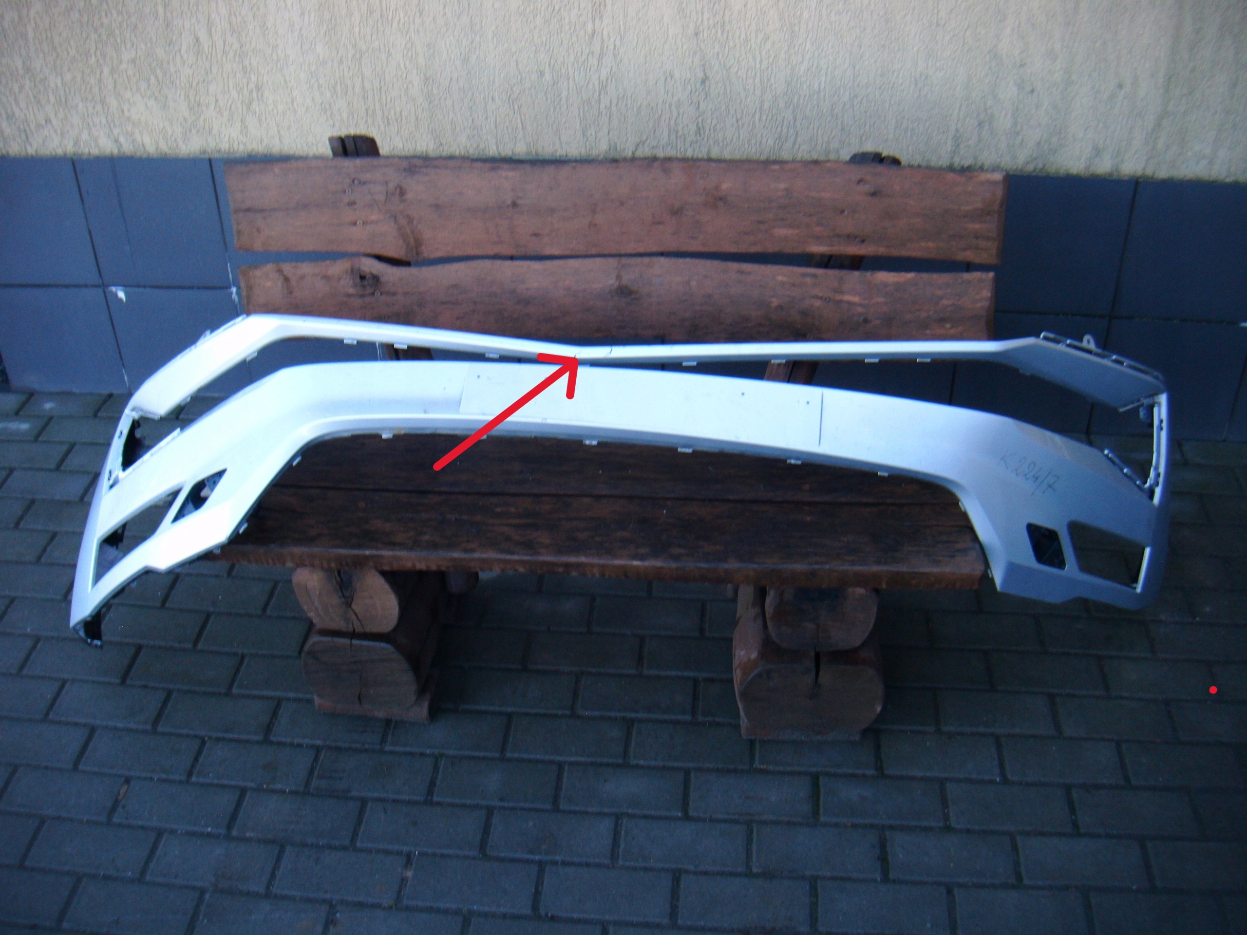 SKODA KAROQ LIFT 2021- ZDERZAK PRZÓD PRZEDNI 57A807221E