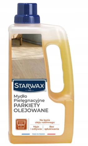 STARWAX MYDŁO PIELĘGNACYJNE PARKIETY OLEJOWE 1L 43176