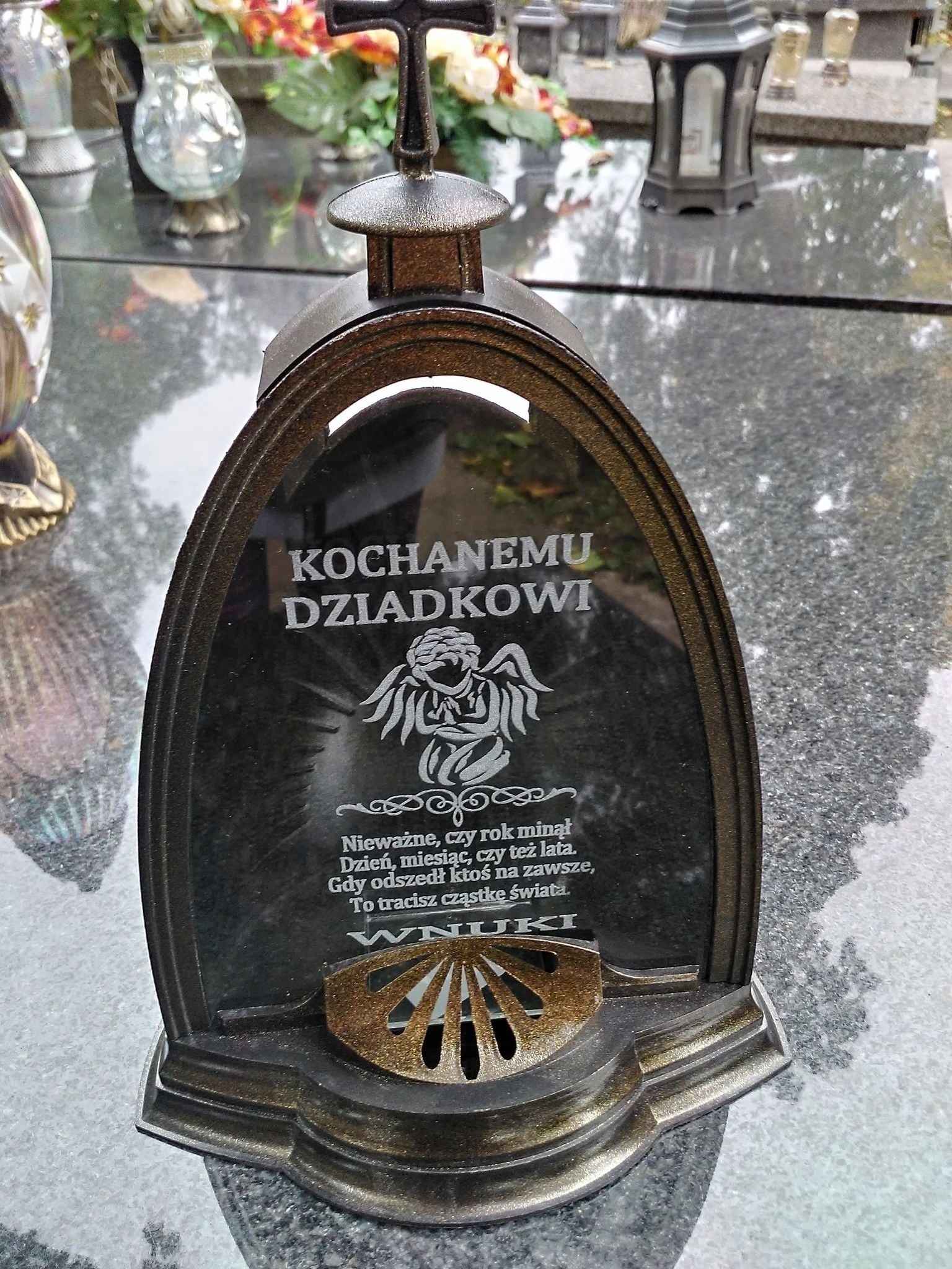 ZNICZ KOPUŁA LED TWÓJ GRAWER DUŻY ZŁOTA Kod producenta R-166