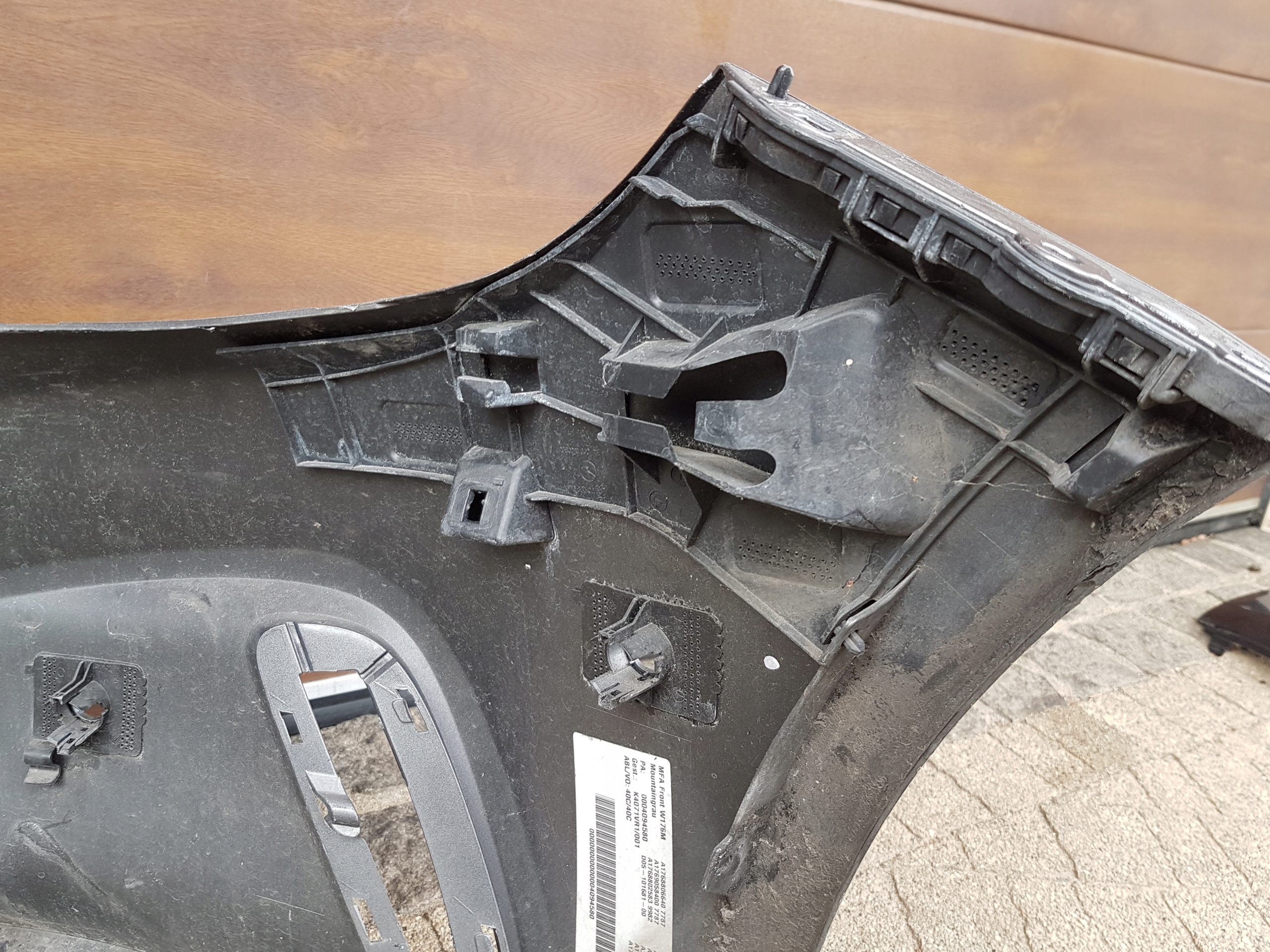 front bumper MERCEDES A KLASA W176 LIFT A1768853625
