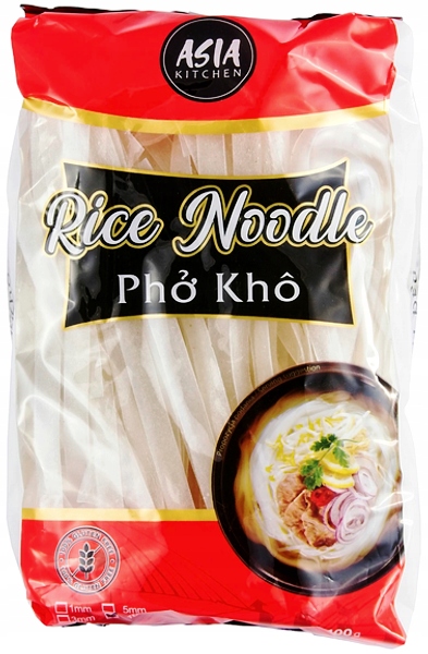 

Makaron ryżowy wstążki 10mm 400g do Pad Thai, Pho