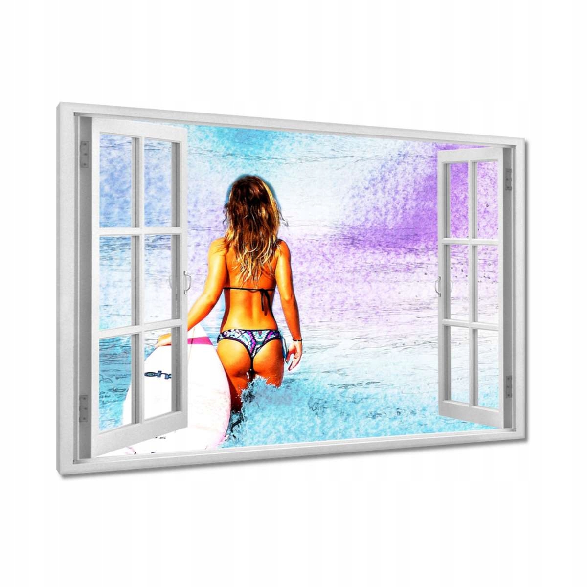 Obrazy 120x80 Surferka