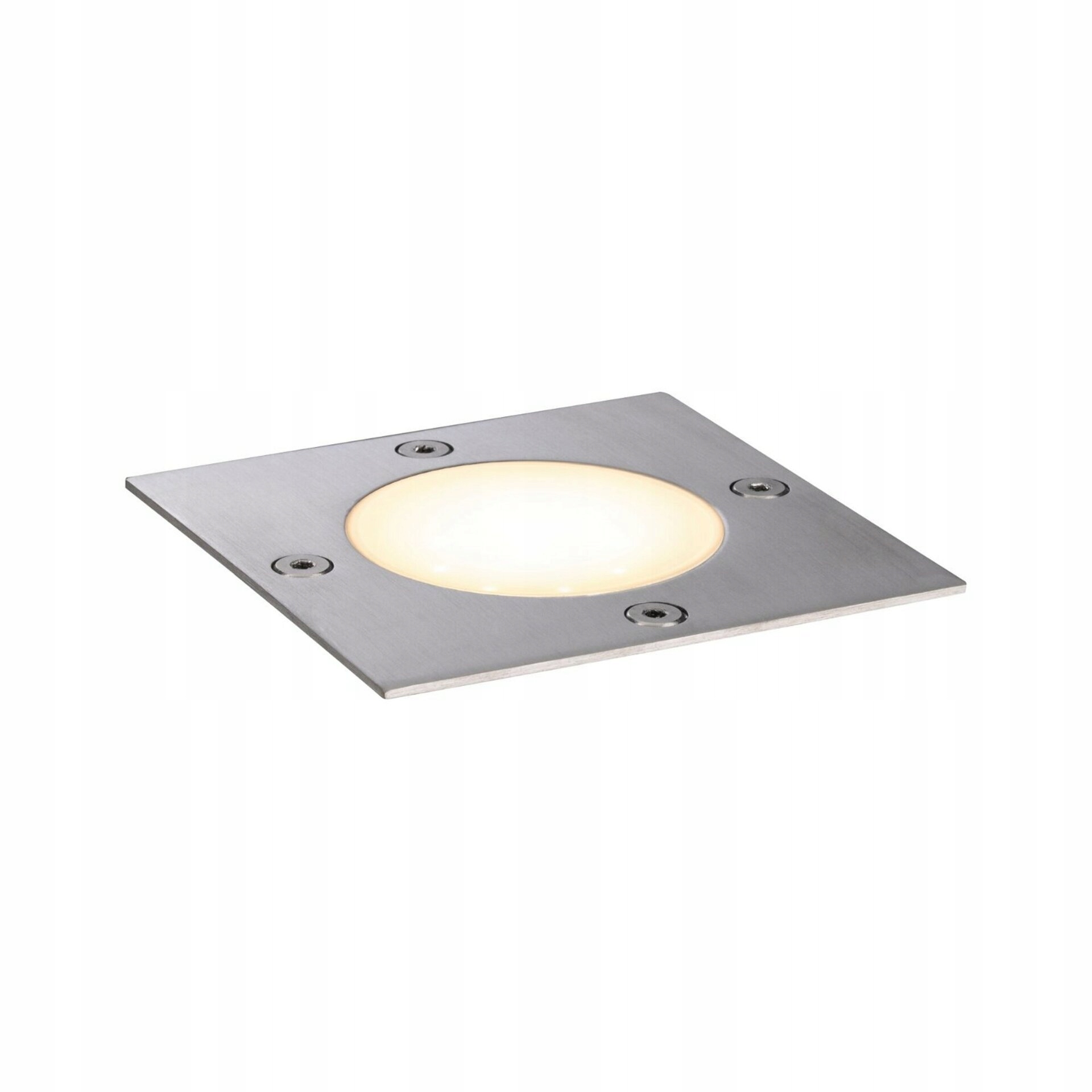 Paulmann Plug & Shine zemné svietidlo hranaté IP65 4W 24V strieborná 3000K