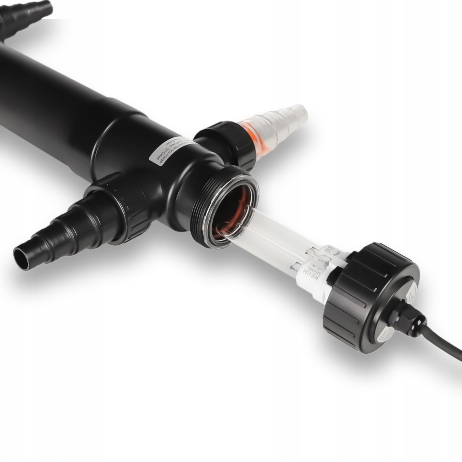 Výkonný Sterilizátor Uv 55W Pro Jezírka S Dvojitým Výstupem A Regulací