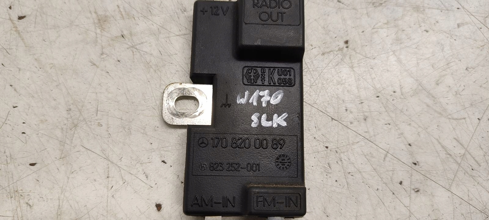 module anteny Mercedes W170 R170 SLK 2,3 compressor;