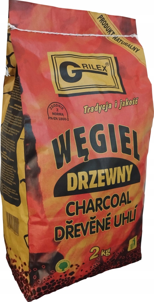 GRILEX WĘGIEL DRZEWNY 2KG