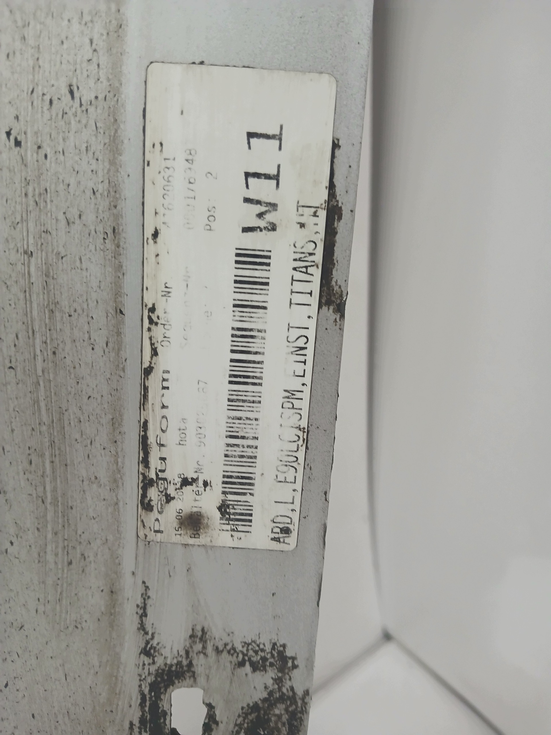 moulding threshold left BMW E90 LIFT M PAKIET TITANSILBER