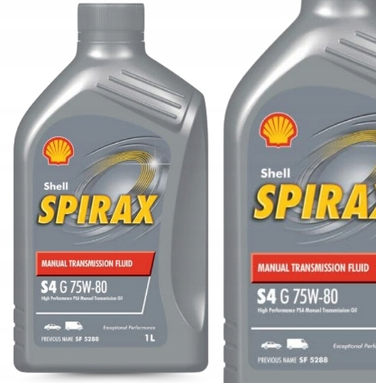 Olej Shell Spirax S4 G 75W80 1L do manualnych skrzyń biegów spełnia Psa