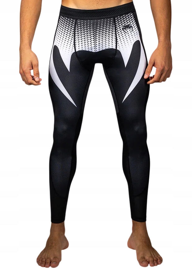 Venum Legíny Spats No Gi Chocolate Black/White XL