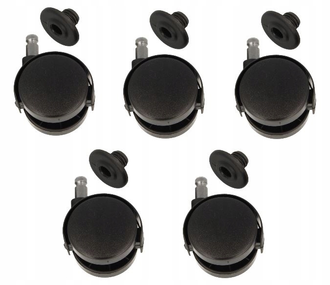 

Kółka meblowe fi40 z trzpieniem komplet 5szt.