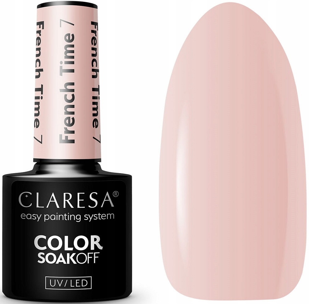 

Claresa Lakier Hybrydowy French Time 7 Puder Róż