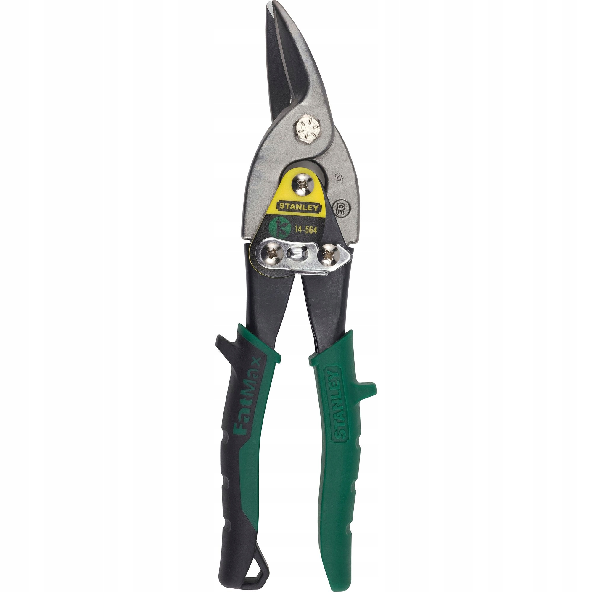 STANLEY Nożyce odgięte do blachy lewe prawe 2szt Moc 0 W