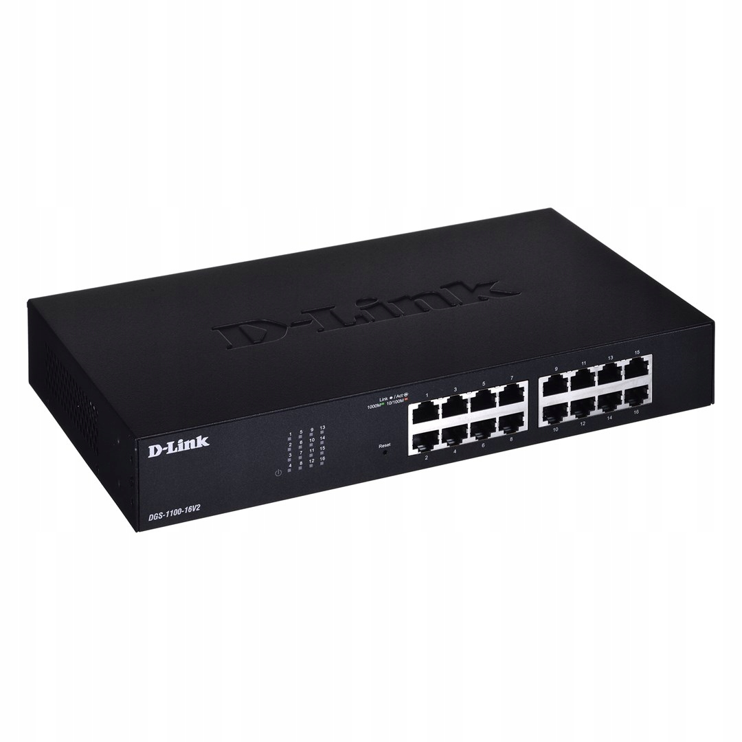 D-Link DGS-1100-16V2/E 16-portový Gigabit Managed switch