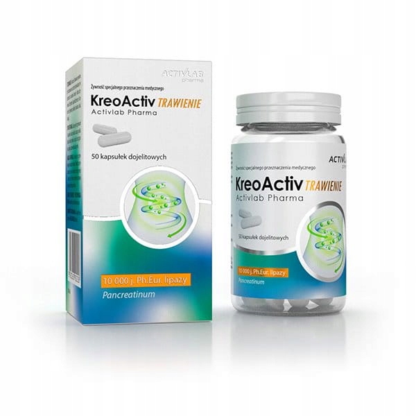 

KreoActiv trawienie 50 kapsułek