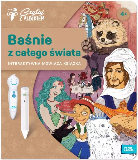 ALBIK KSIĄŻKA INTERAKTYWNA BAŚNIE Z CAŁEGO ŚWIATA