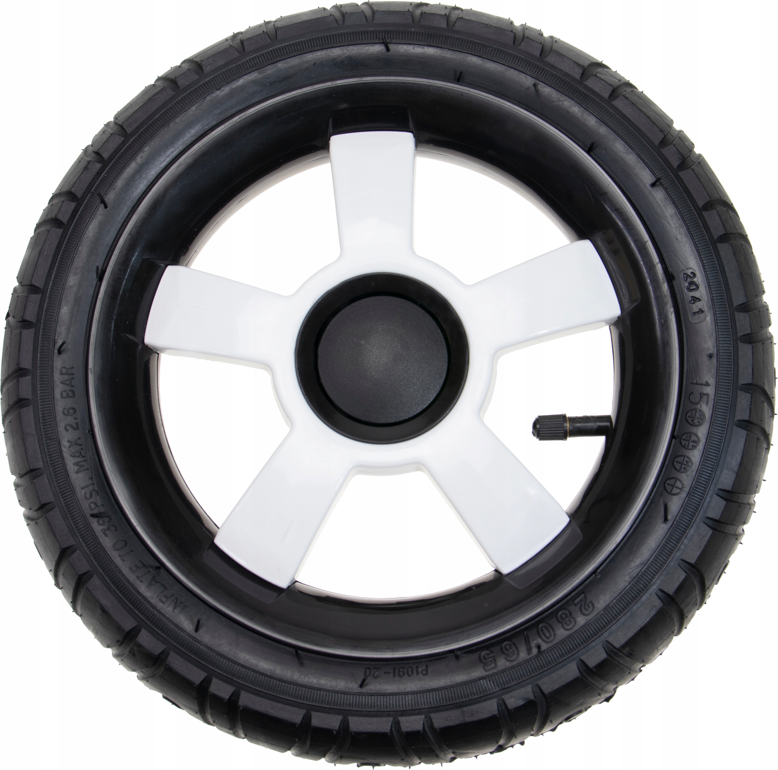 

Koło do wózka 12″ Cali Pompowane