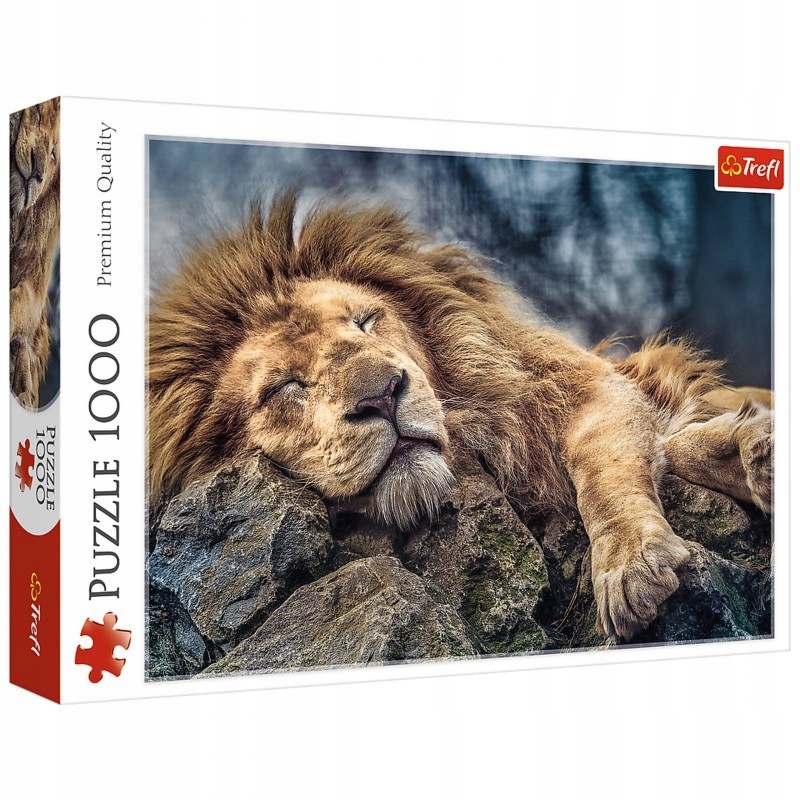 

Puzzle 1000 El Śpiący lew, Trefl 10447