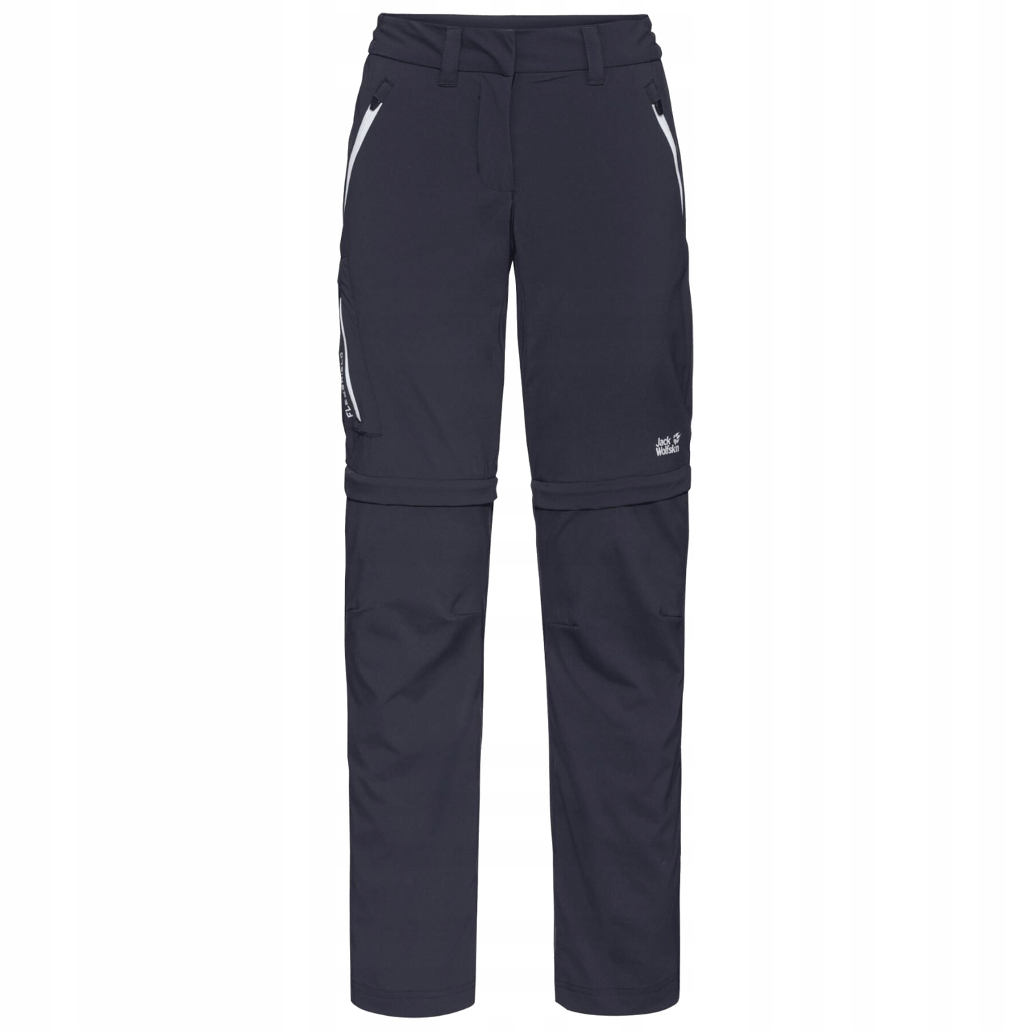Jack Wolfskin Overland Zip Away Pants W [46] Dámské kalhoty Polyester Hra