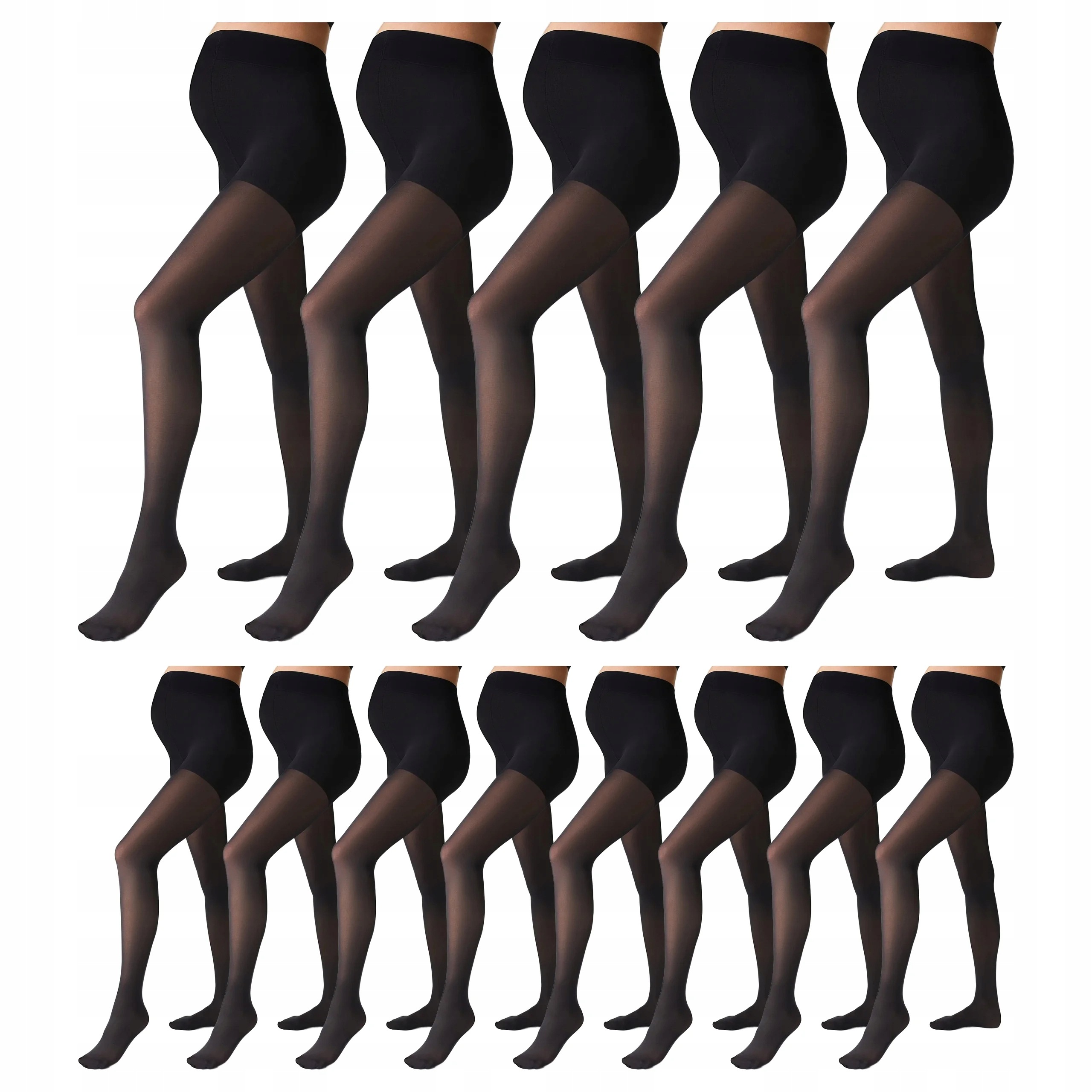 13 x Punčocháče Mama 60 den Marilyn Nero 3-M