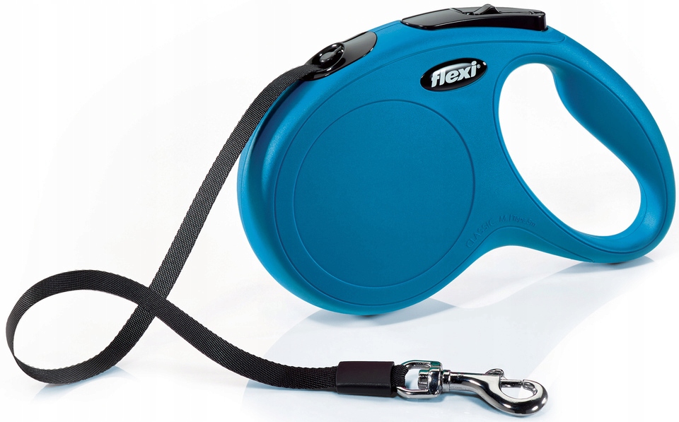 

Flexi New Classic M taśma 5m Niebieska do 25kg