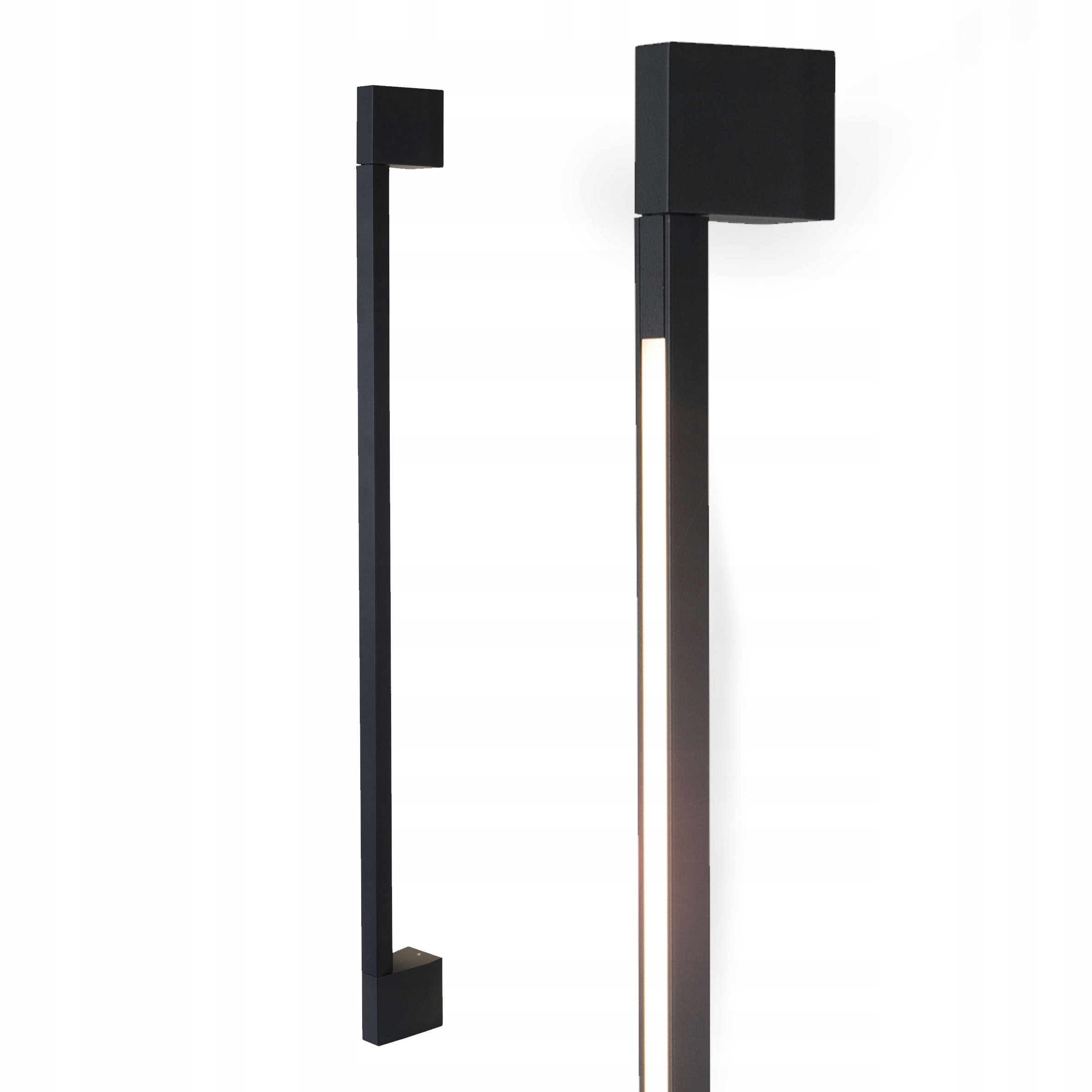 Lampa elewacyjna oprawa LL Infuls D09 8W Nw-b 90 cm IP54 regulacja czarna