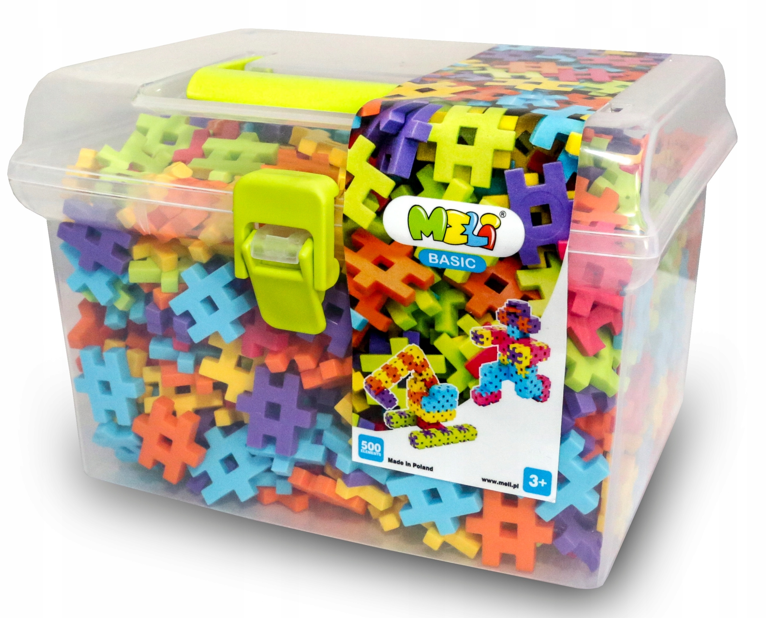 

Kreatywne Klocki Konstrukcyjne Meli Travel Box 500