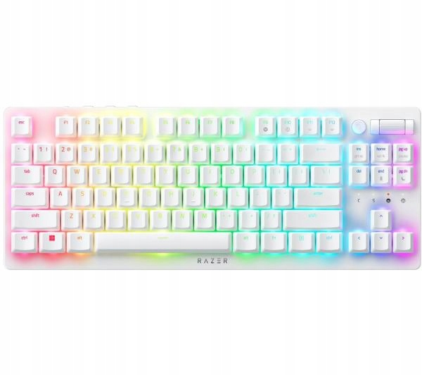 Klawiatura Razer DeathStalker V2 Pro Tenkeyless Linear Optical Switch Biała