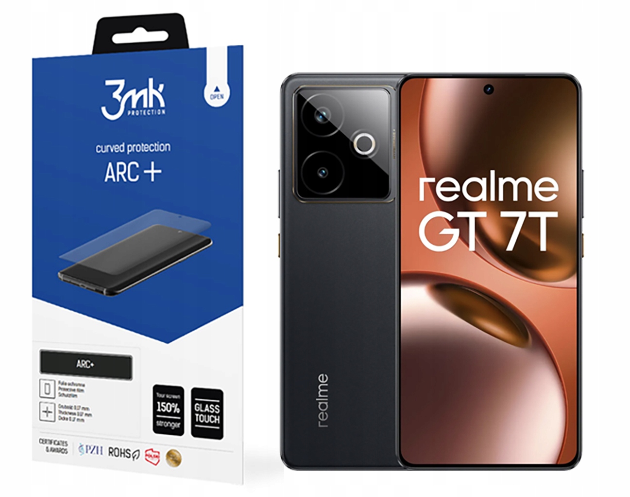 Fólie Fullscreen Arc+ 3MK pro Realme Gt 7