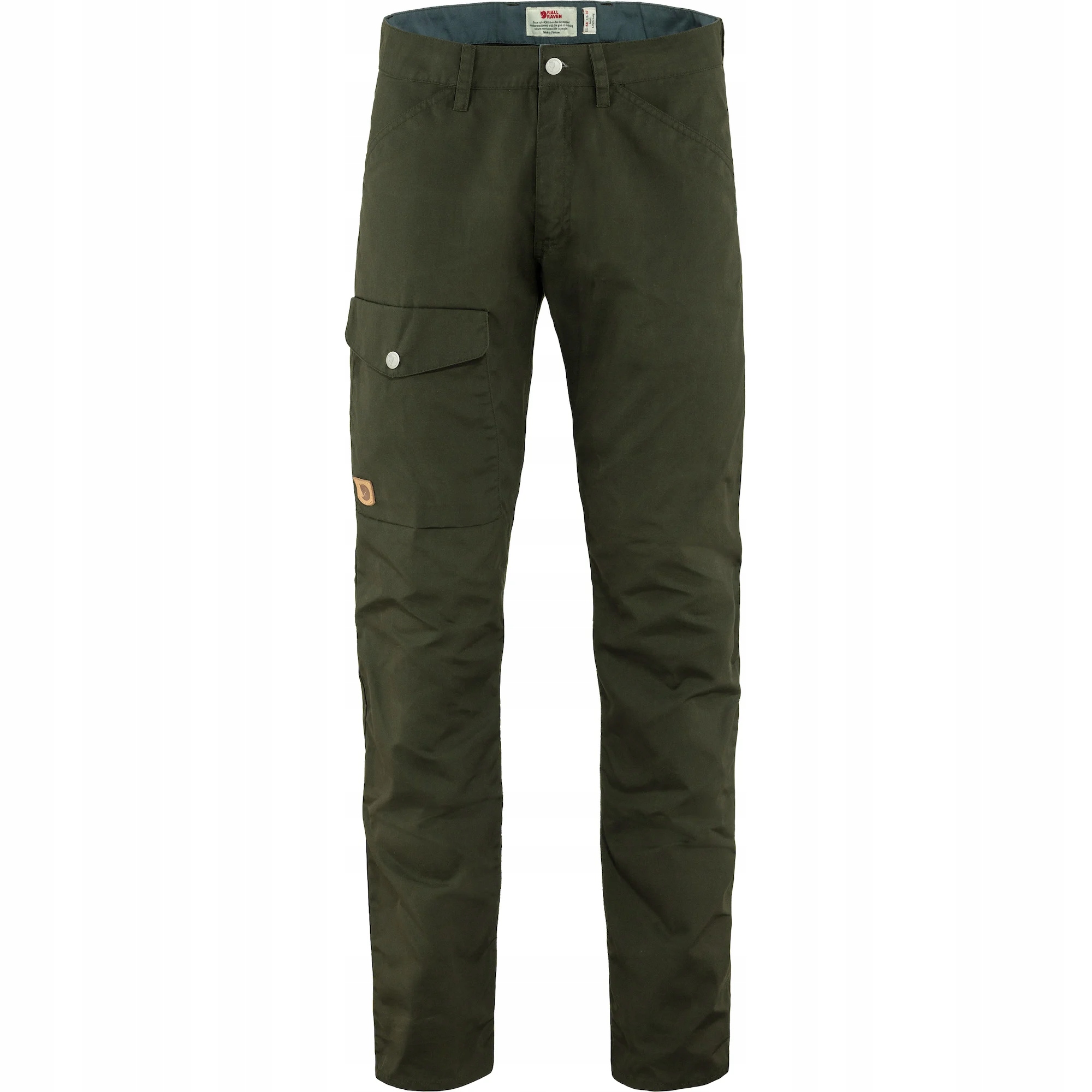 Fjällräven Greenland Jeans M Reg kolor Deep Forest, rozmiar 54