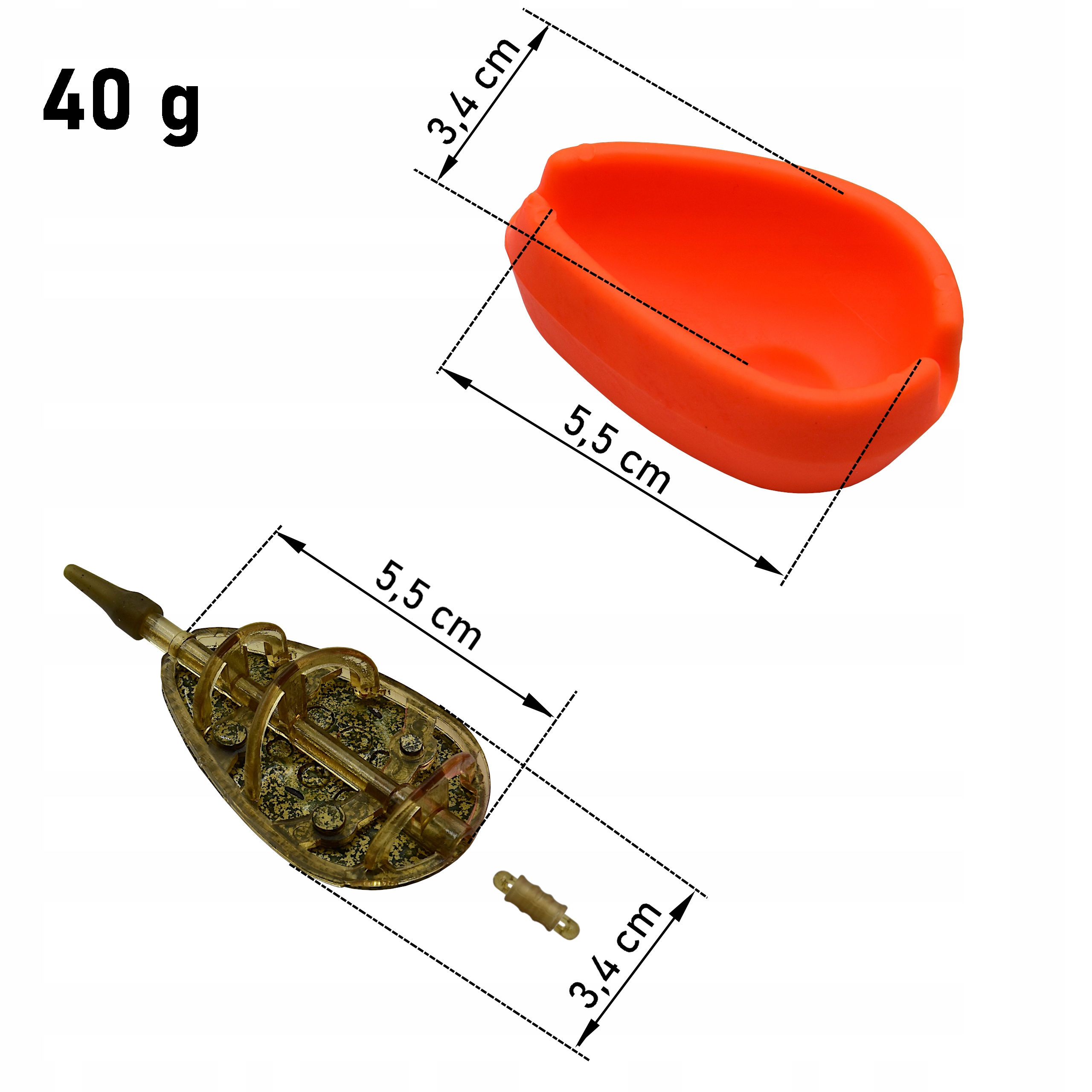 KOSZYK do metody QUICK METHOD FEEDER 40 g + FORMA EAN (GTIN) 7161247651462