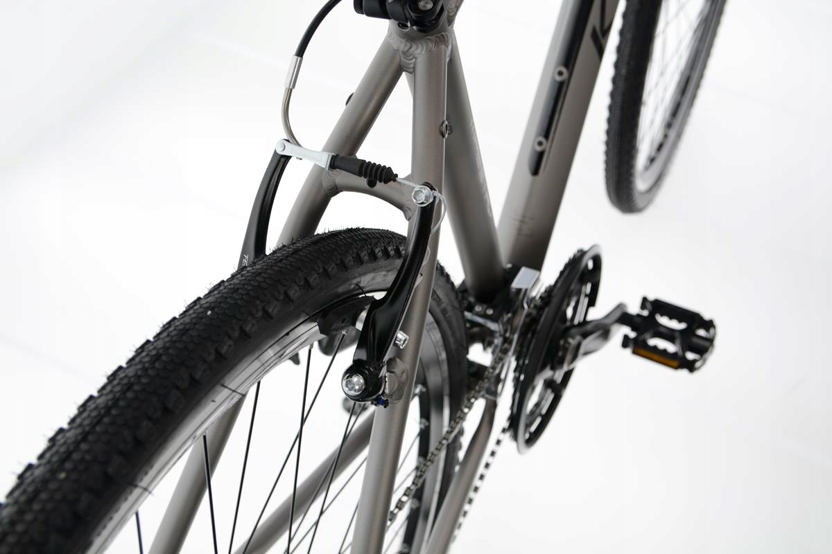 Rower crossowy 28 Kands MAESTRO Full DEORE 3x10 piaskowy mat HIT 2023 Rodzaj przerzutki zewnętrzna