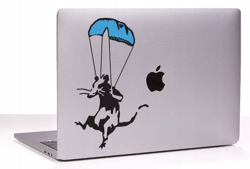 

Naklejka na Macbooka Banksy szczur maseczka