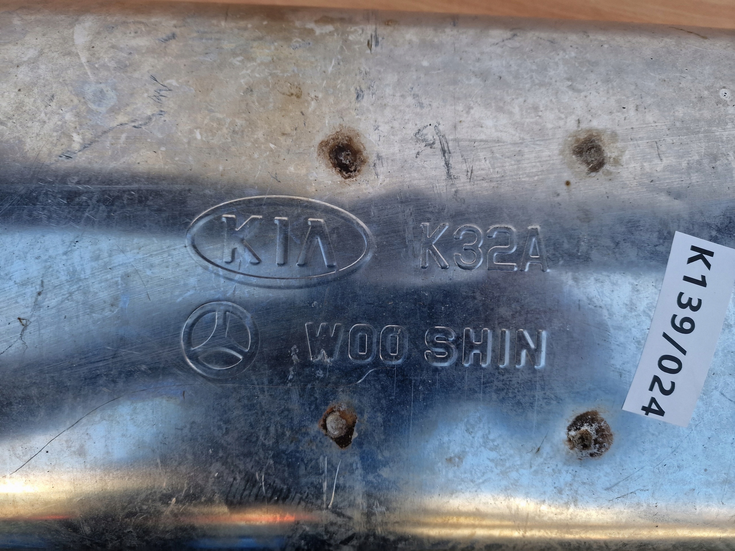 KIA RIO 1 E 98-05 ROK TLUMIK ORIGINALE KONCOWY