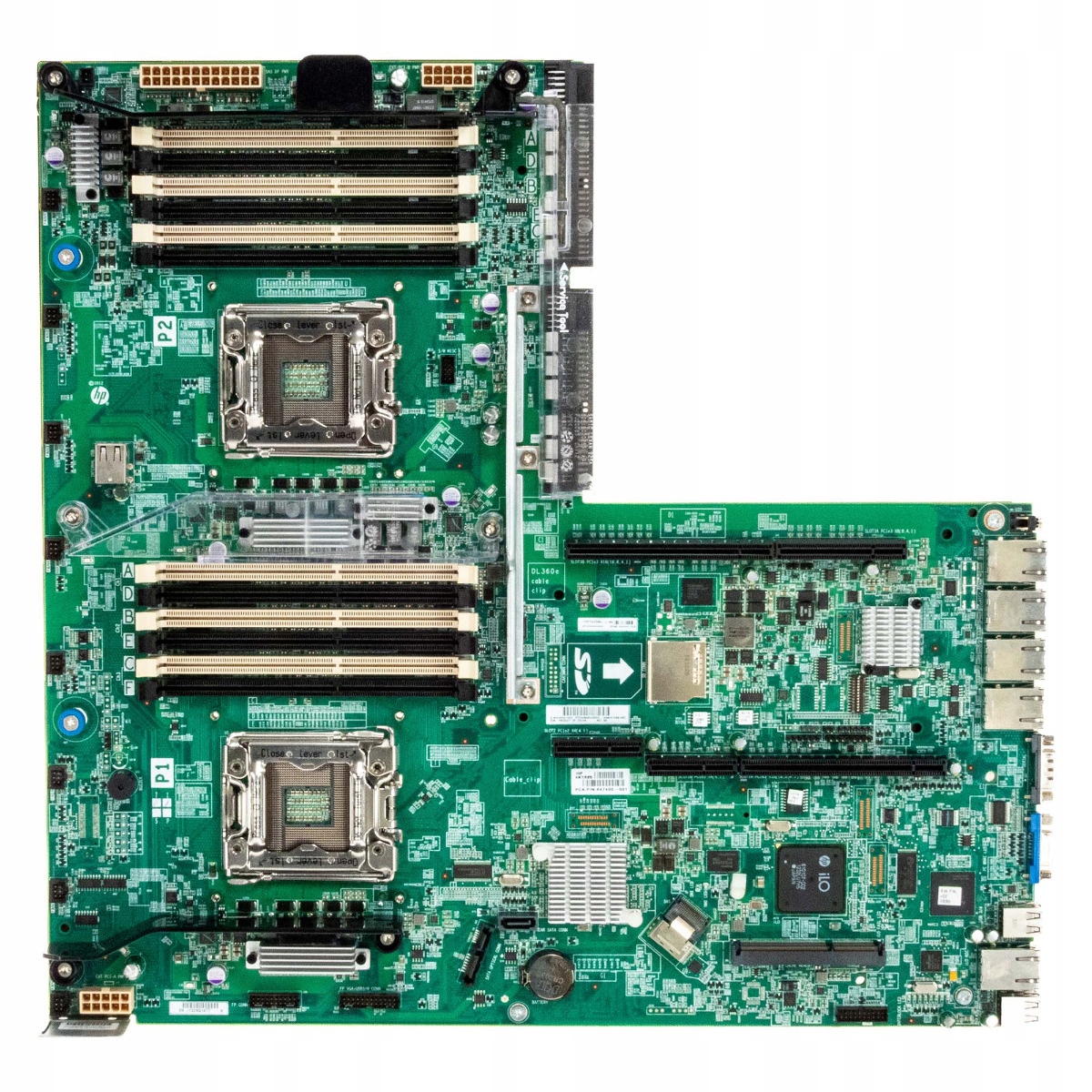 Hp 684956-001 2x Socket LGA1356 12x DDR3 647400-001 pro ProLiant DL360e Gen8