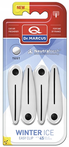 

Zapach samochodowy Easy Clip Winter Ice Dr.Marcus