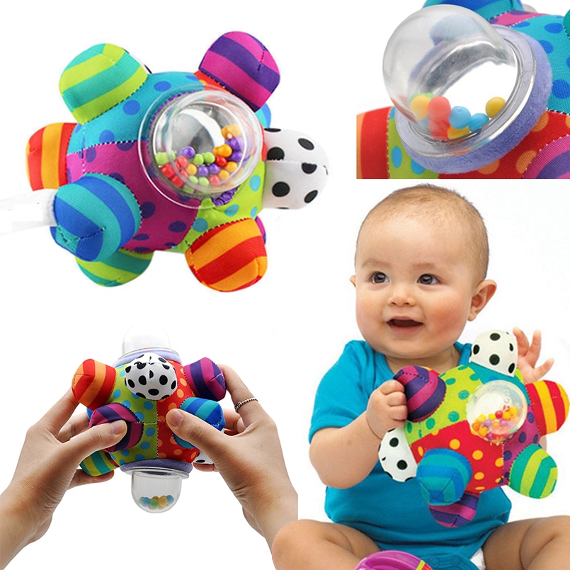 ПОГРЕМУШКА ИГРУШКА РАЗВИВАЮЩАЯ ДЛЯ МАЛЫШЕЙ МЯЧ