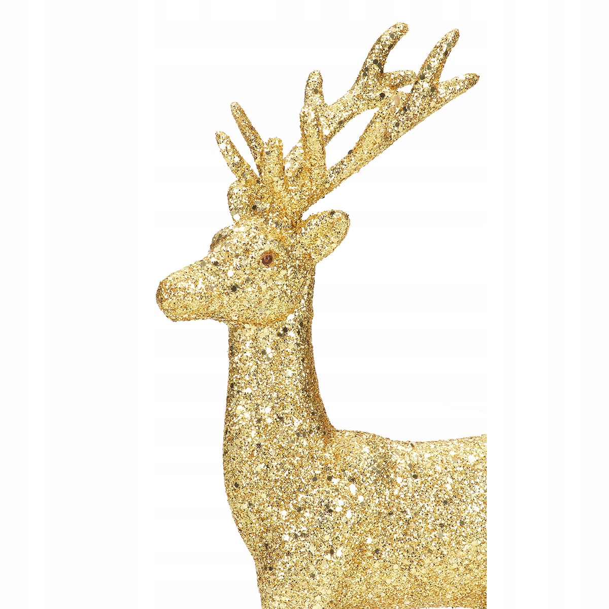 RENIFER FIGURKA NA STROIK ŚWIĘTA PREZENT DUŻY Materiał dominujący inny