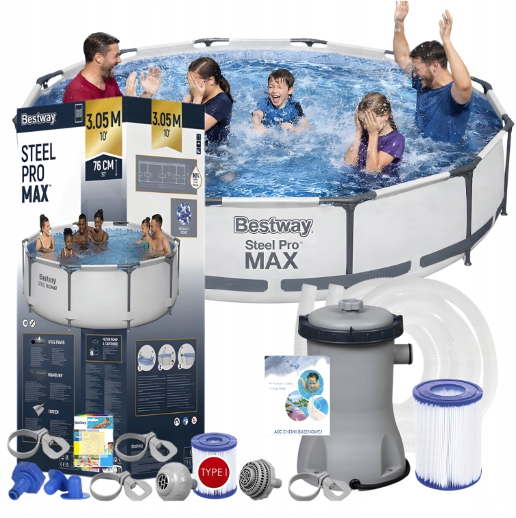 Zahradní rámový bazén 305 x 76 cm Bestway 56408