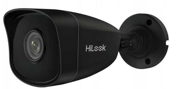 5Mpx Vonkajšia Ip Kamera PoE IR30 Black HIiLook By Hikvision