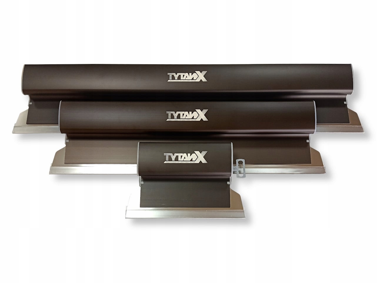 ZESTAW ALUMINIOWYCH SZPACHLI DO GŁADZI TYTANX III BEZ WALIZKI (AL) + WAŁEK Marka Instar