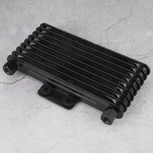 Chłodnica oleju motocyklowego Waga produktu z opakowaniem jednostkowym 0.3 kg