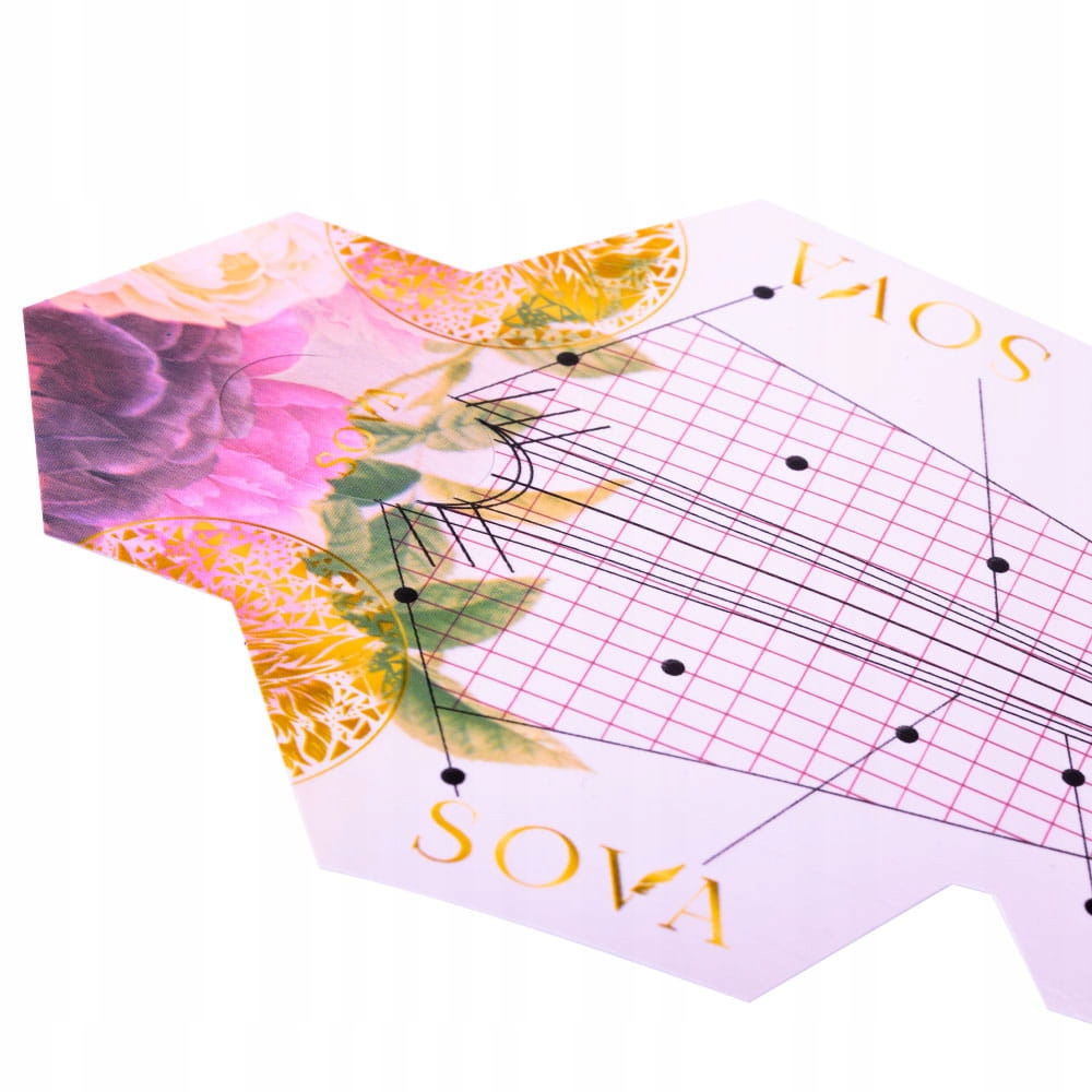 SZABLONY DO PAZNOKCI FORMY EXTREME SHAPE SOVA 200 szt Marka Molly Lac