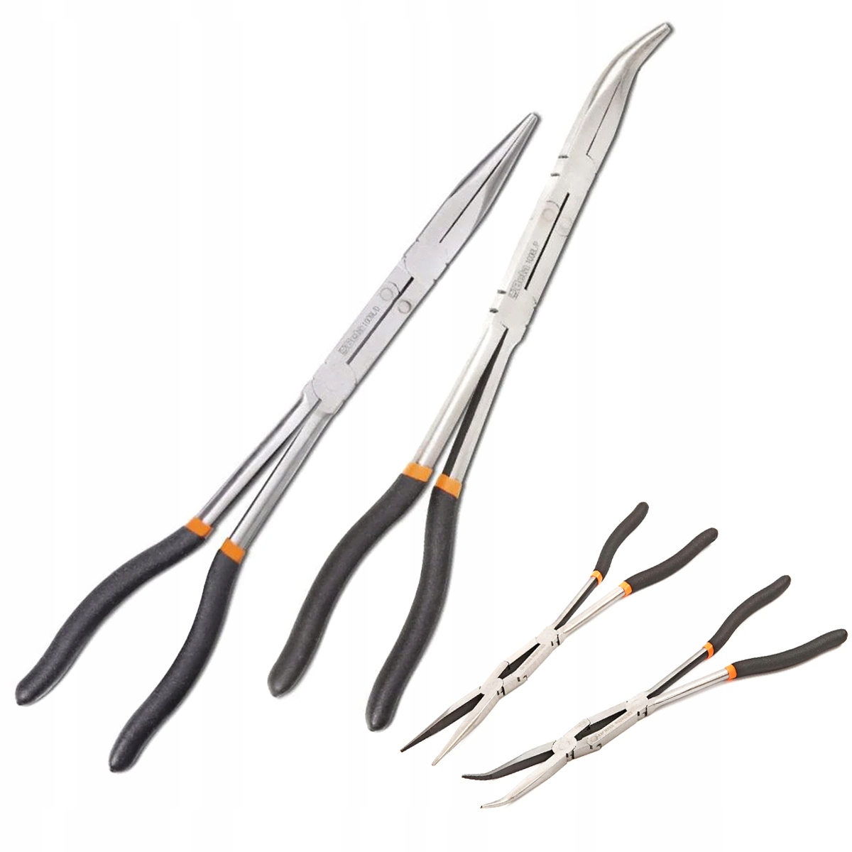 КПЛ. Довгі плоскогубці 1009L / DP-S2 342 мм BETA 2 шт