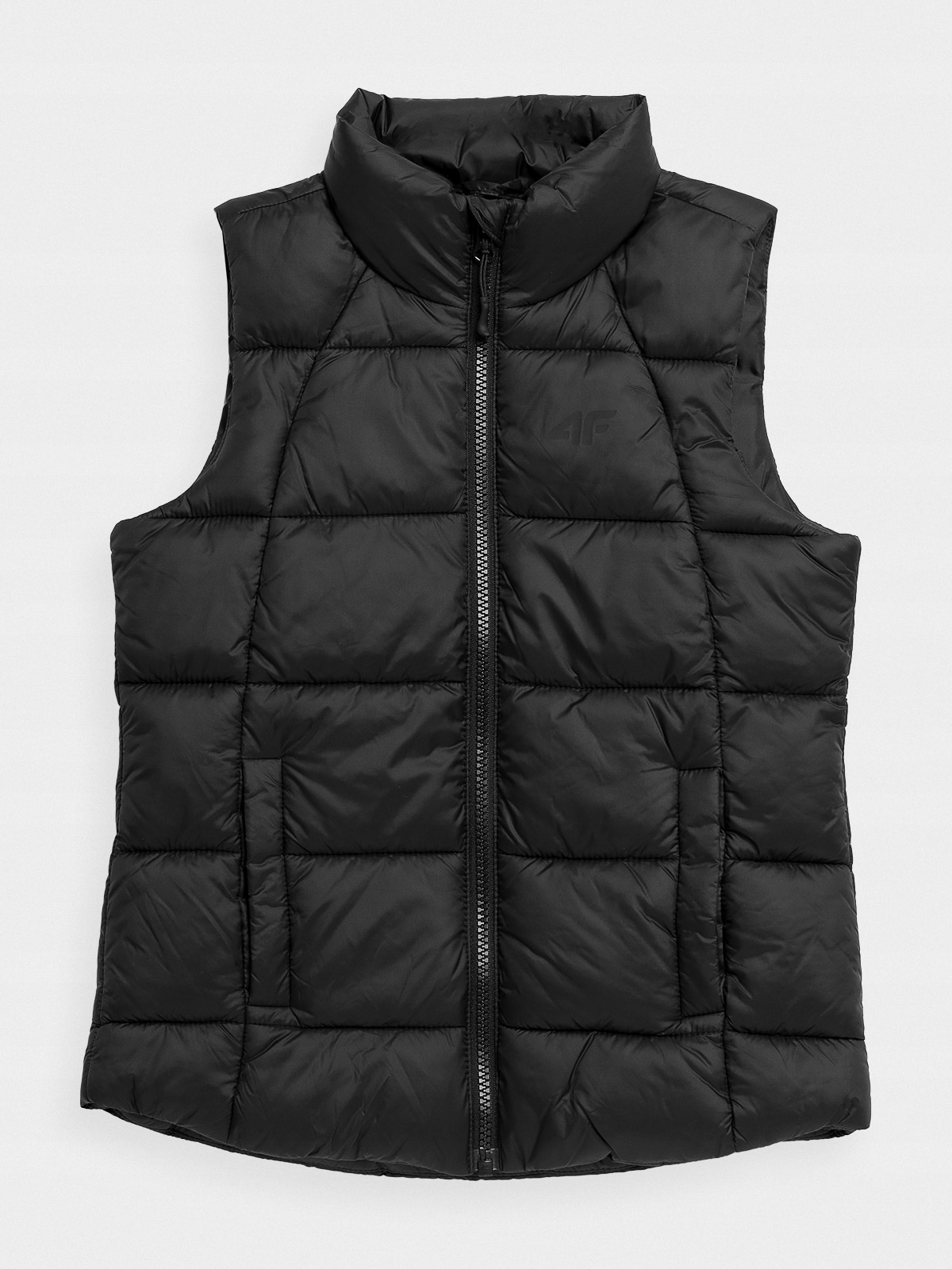 BEZRĘKAWNIK PUCHOWY kamizelka 4F TDJAF076 134 Płeć dziewczynki