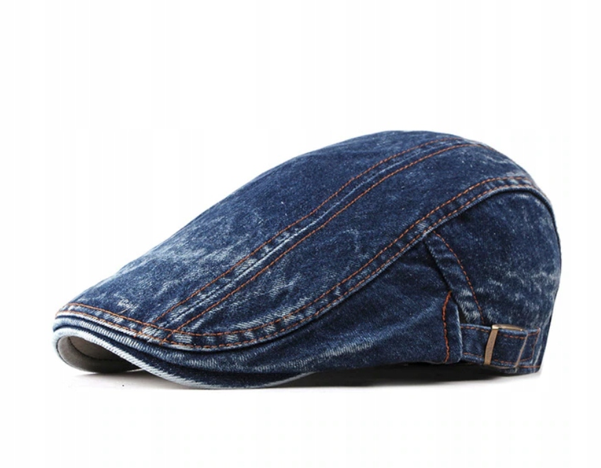 

Czapka Z Daszkiem Kaszkiet Jeans Niebieski #3